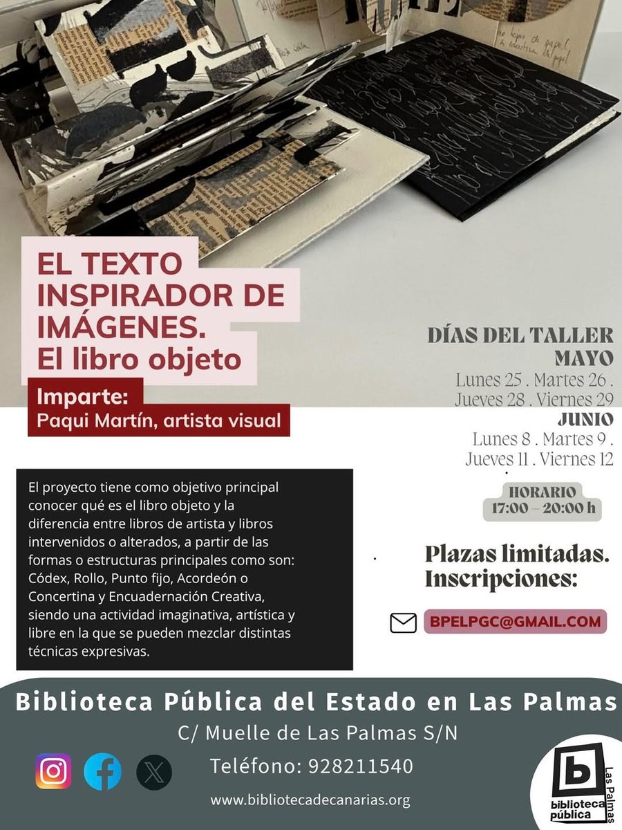 Image-Inspiring Text & Book Object Workshop