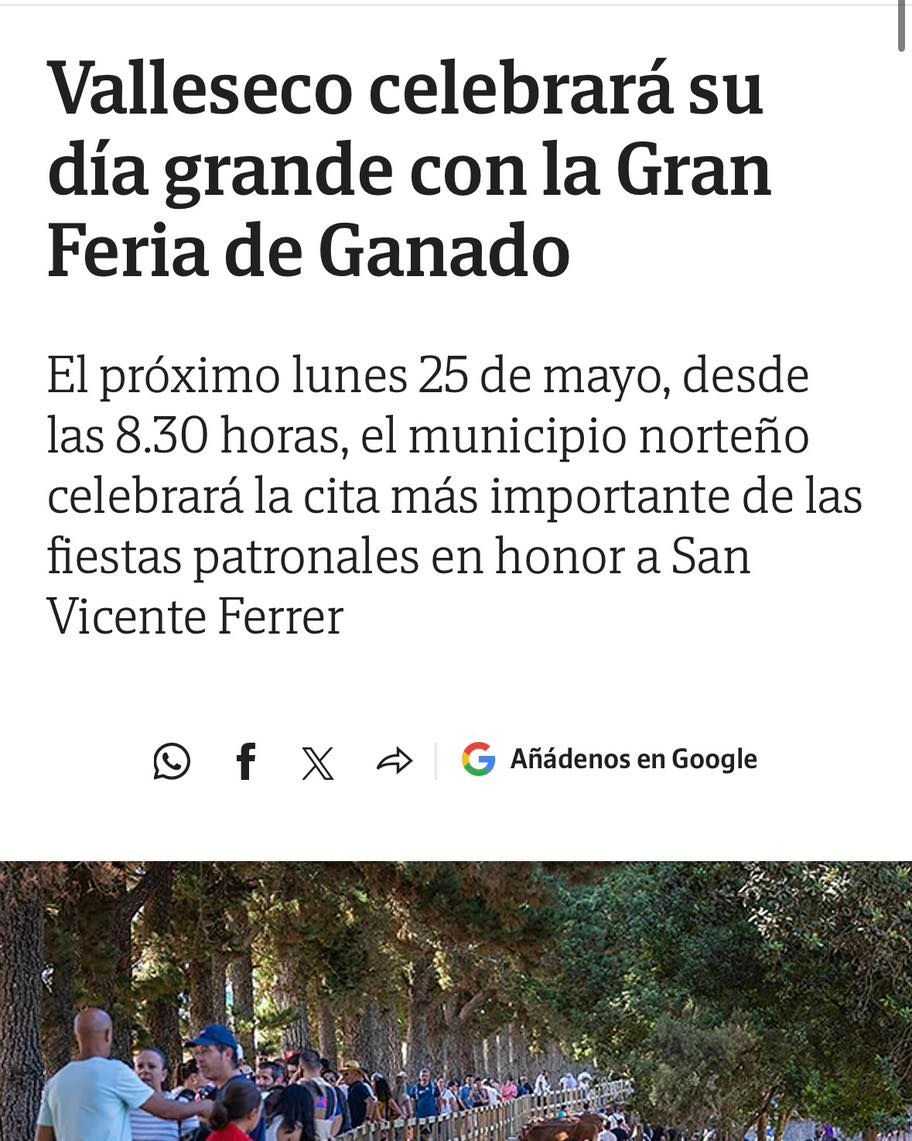 Grand Livestock Fair of Valleseco