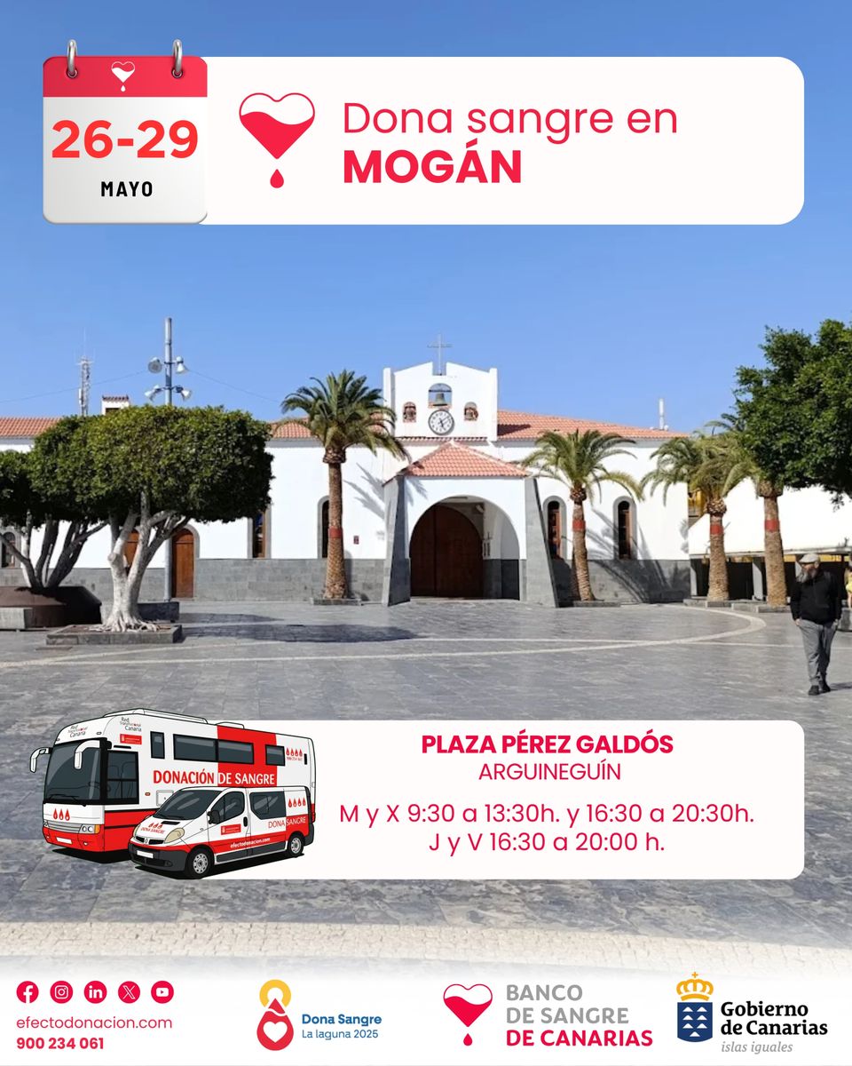 Blood Donation Campaign in Arguineguín