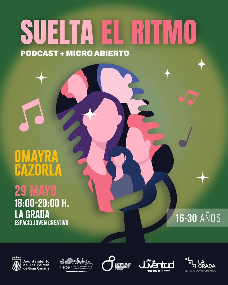 Suelta el Ritmo Live Podcast & Open Mic with Omayra Cazorla