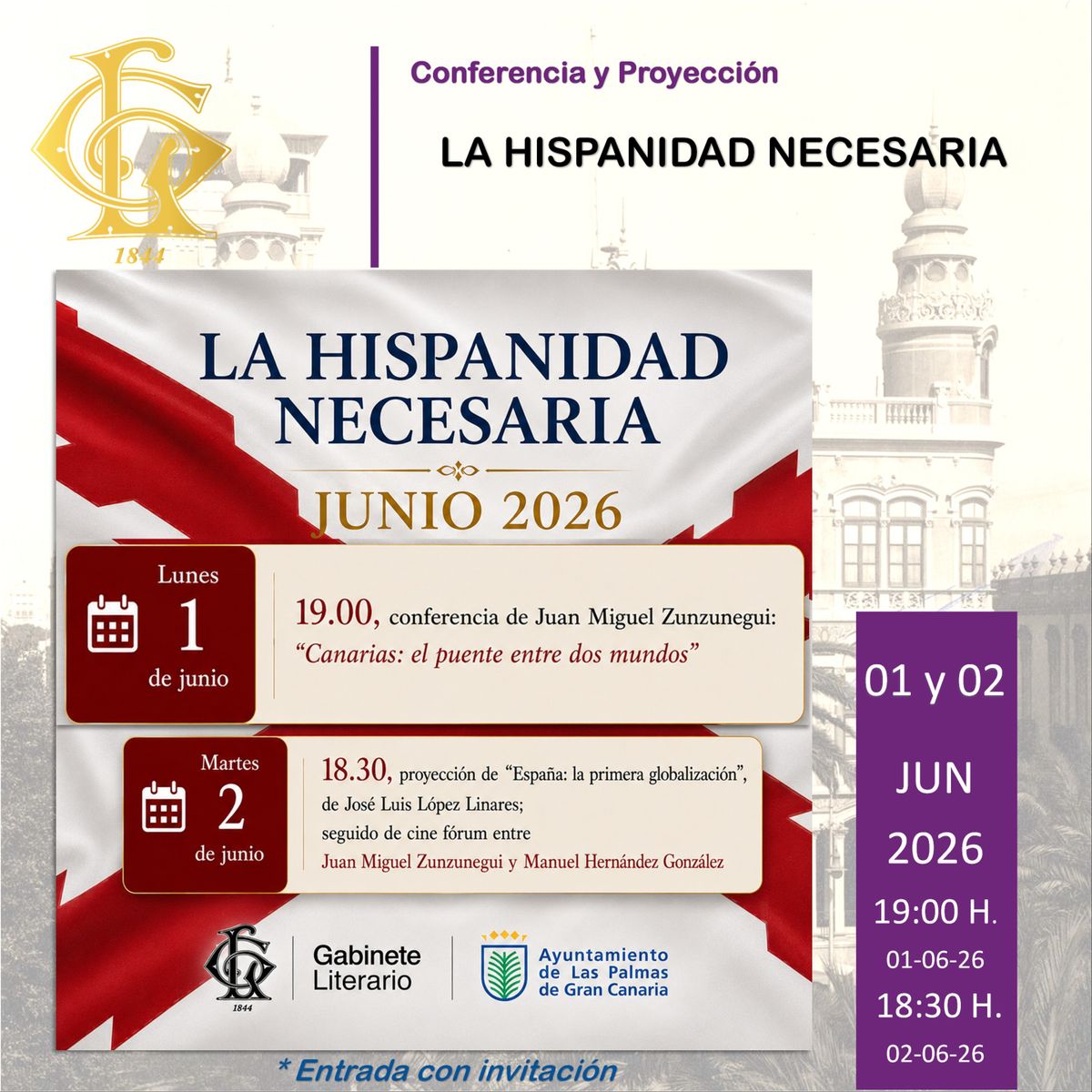 Conference: Canary Islands, the Bridge Between Two Worlds