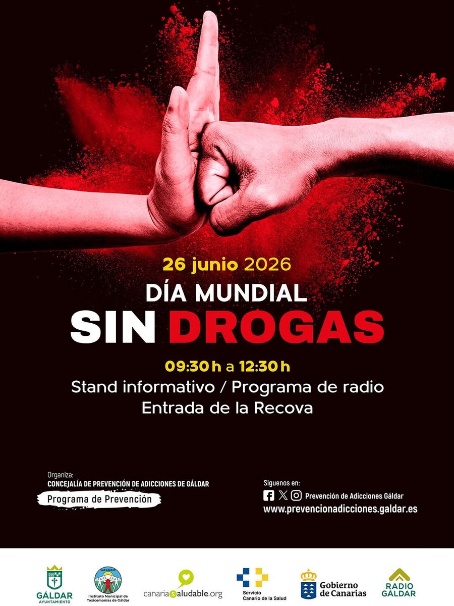 Prevention and Addictions Information Stand at La Recova