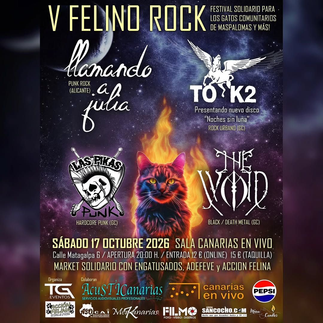 V Felino Rock en Canarias en Vivo