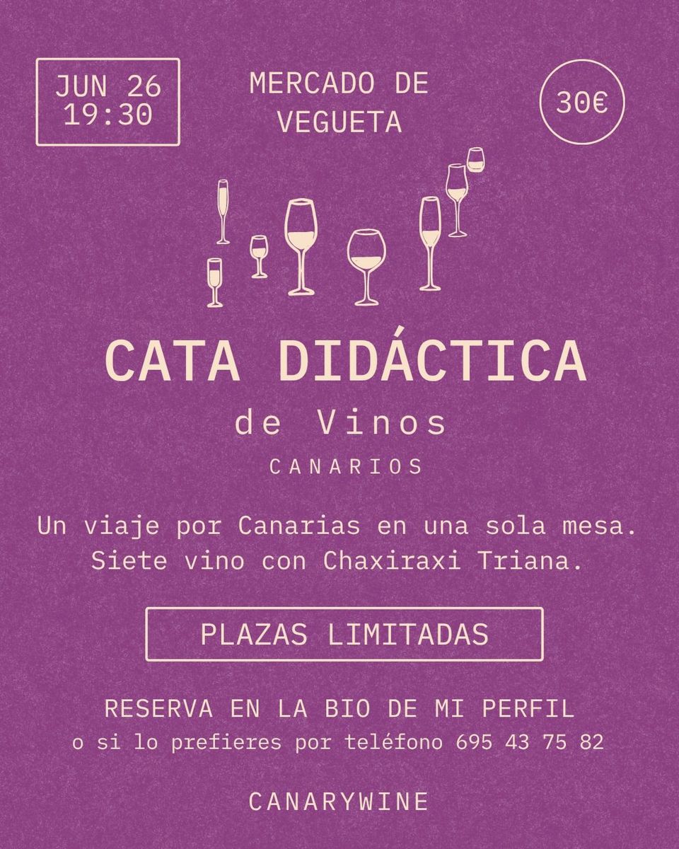 Educational Canary Islands Wine Tasting