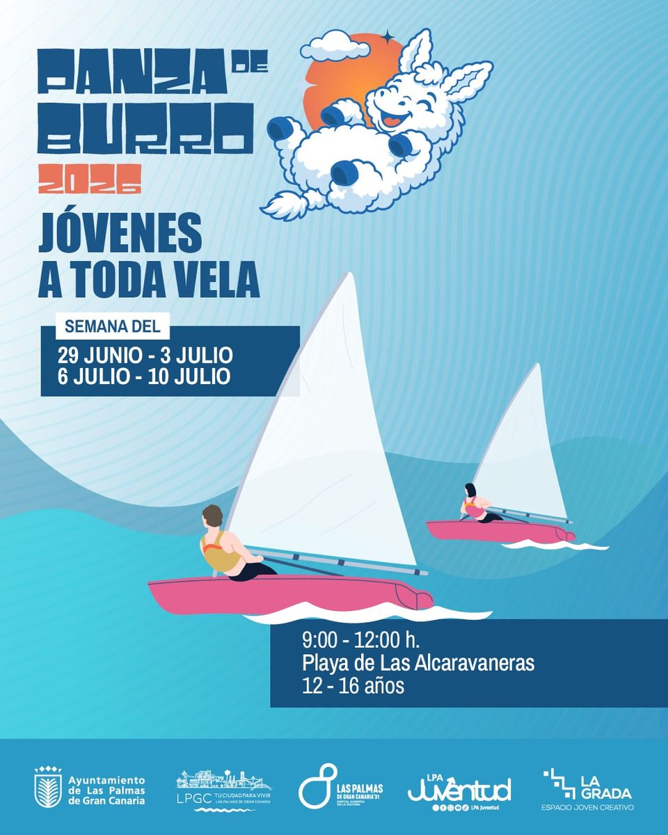 Panza de Burro 2026: Youth Under Full Sail (6 - 10 July)