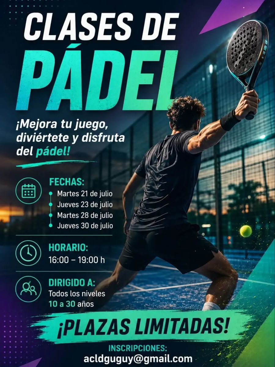 Youth Padel Classes in La Aldea