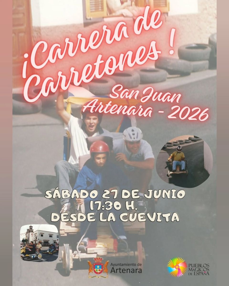 Soapbox Race in Artenara for San Juan Bautista 2026