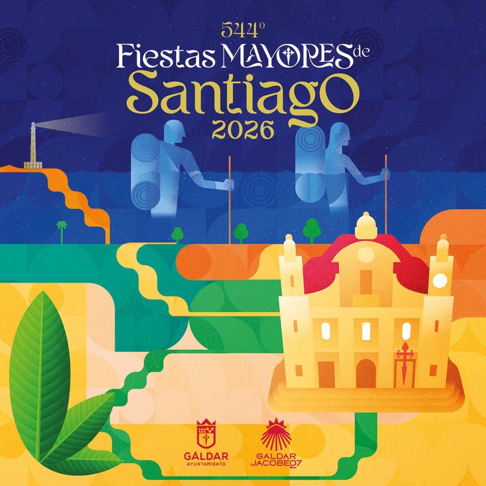 Opening Flag Raising – 544th Fiestas Mayores de Santiago de Gáldar