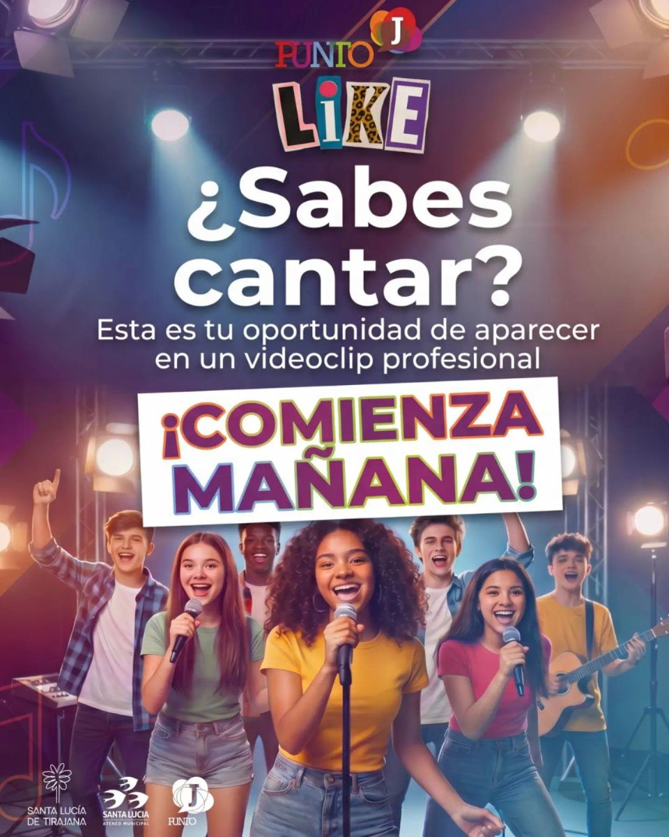 Proyecto LIKE music video recording