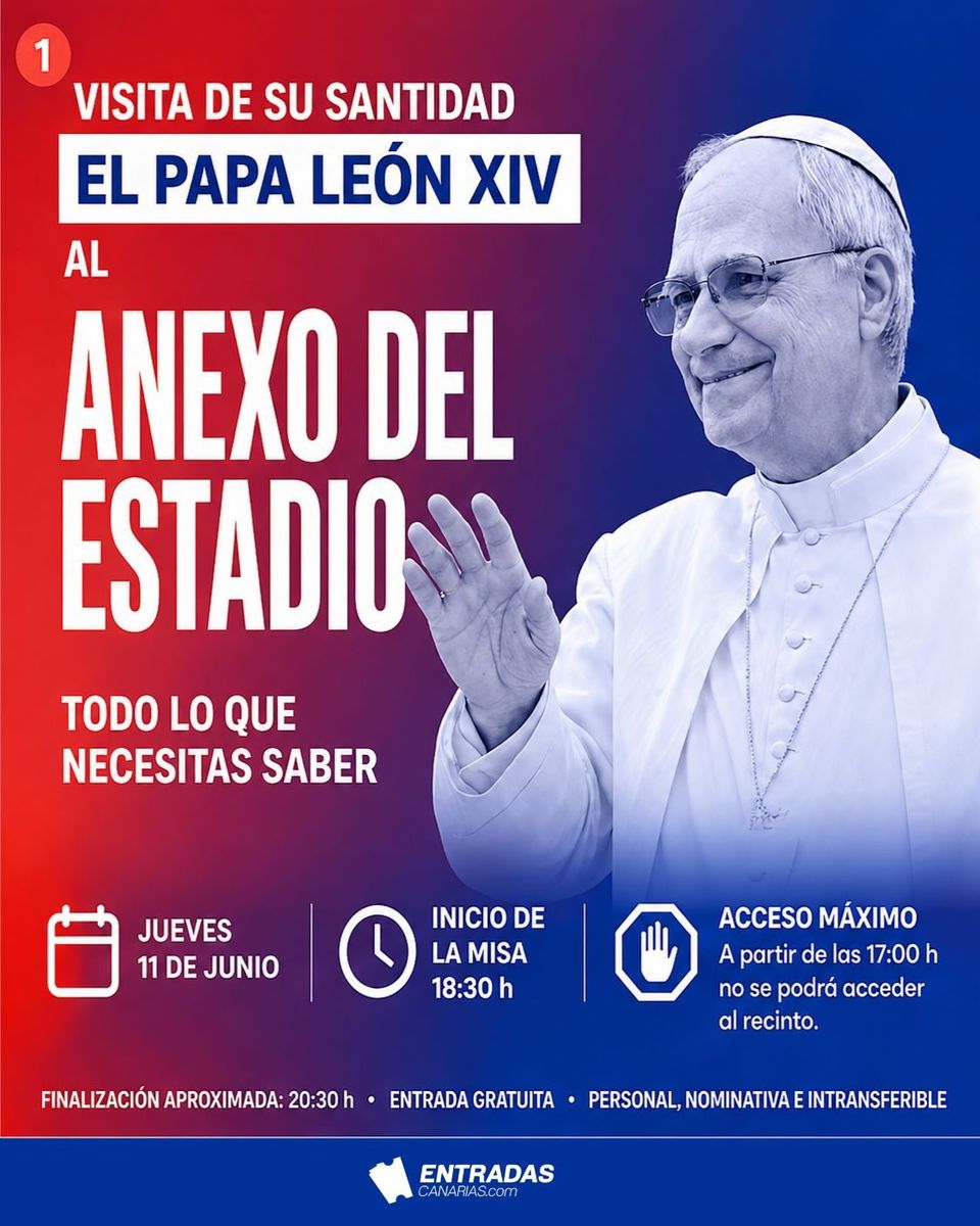Pope Leo XIV Mass in Gran Canaria