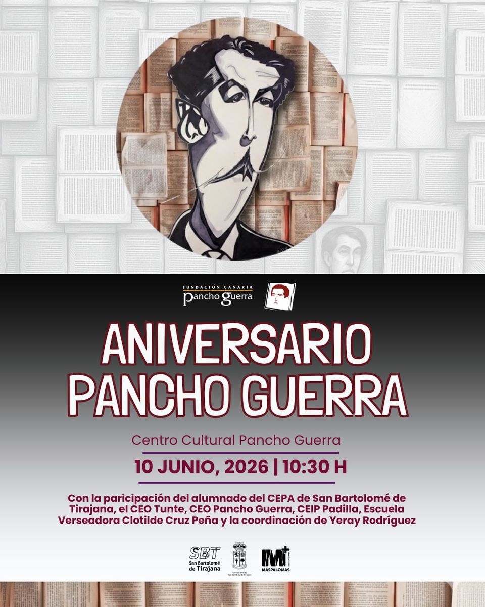 Pancho Guerra Anniversary Tribute in San Bartolomé de Tirajana