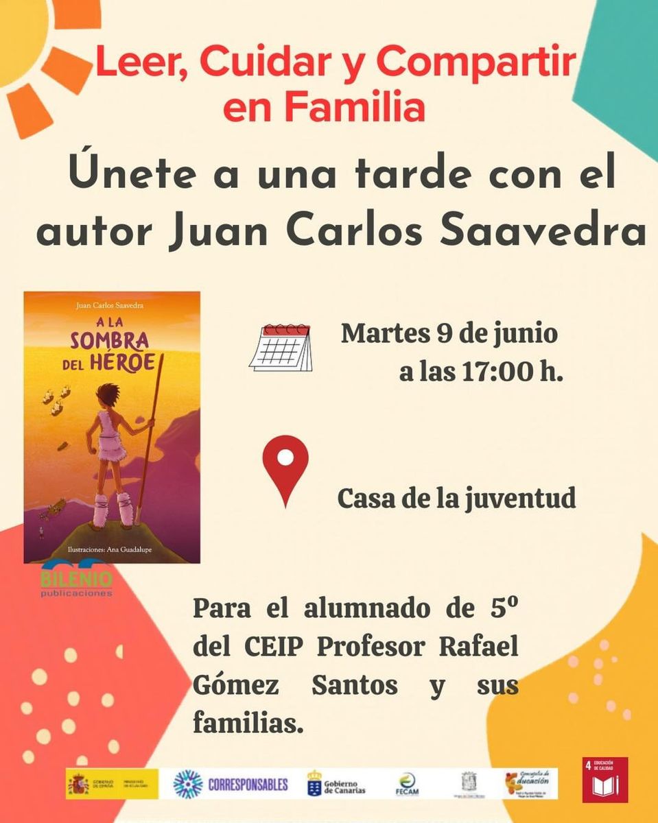 Family Reading and Care Session with 5th Grade