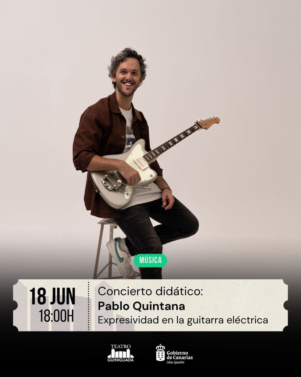 Expressivity on the Electric Guitar – Masterclass by Pablo Quintana