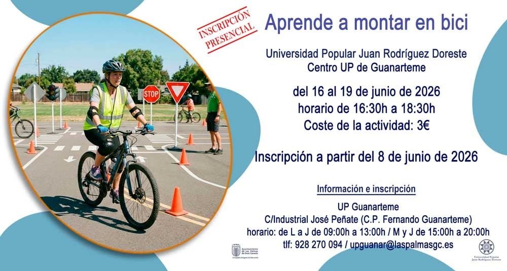 Learn to ride a bike