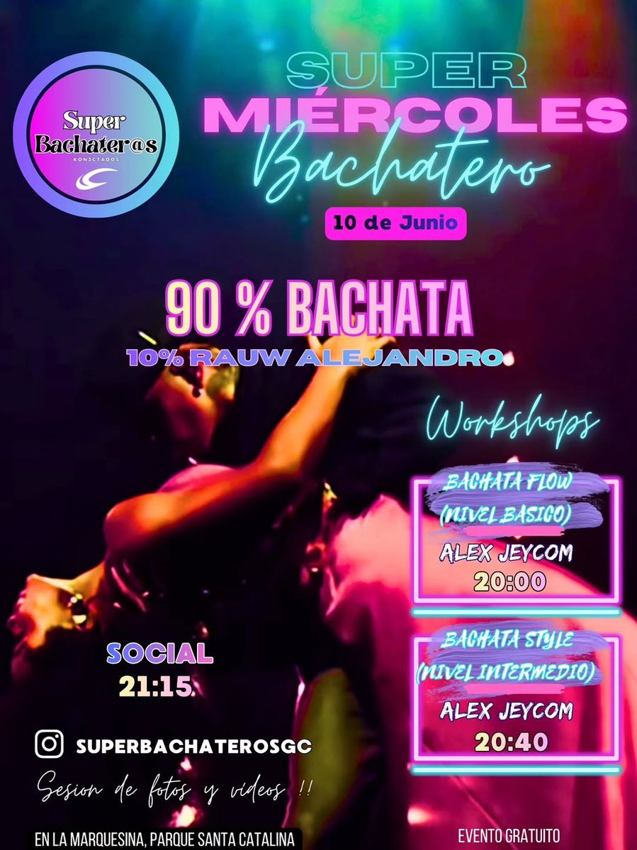 Super Bachata Wednesdays at La Marquesina