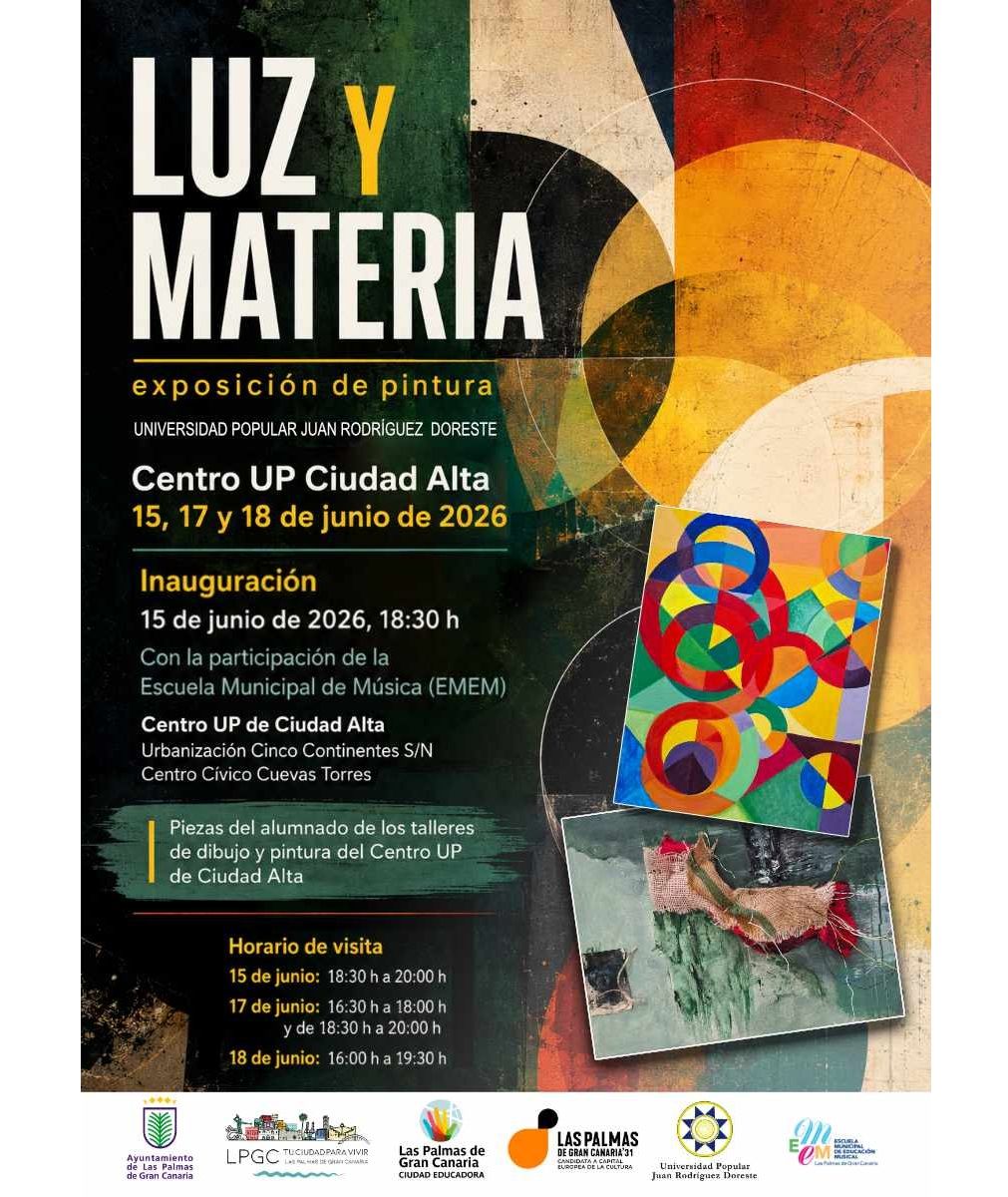 Luz y Materia Exhibition Opening