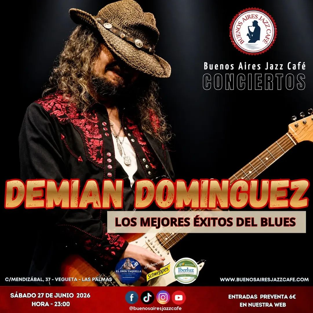 Demian Domínguez Live Blues Tribute