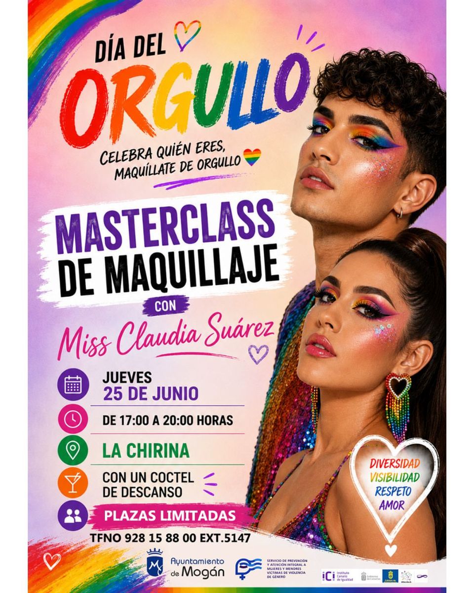 Pride Makeup Masterclass with Miss Claudia Suárez