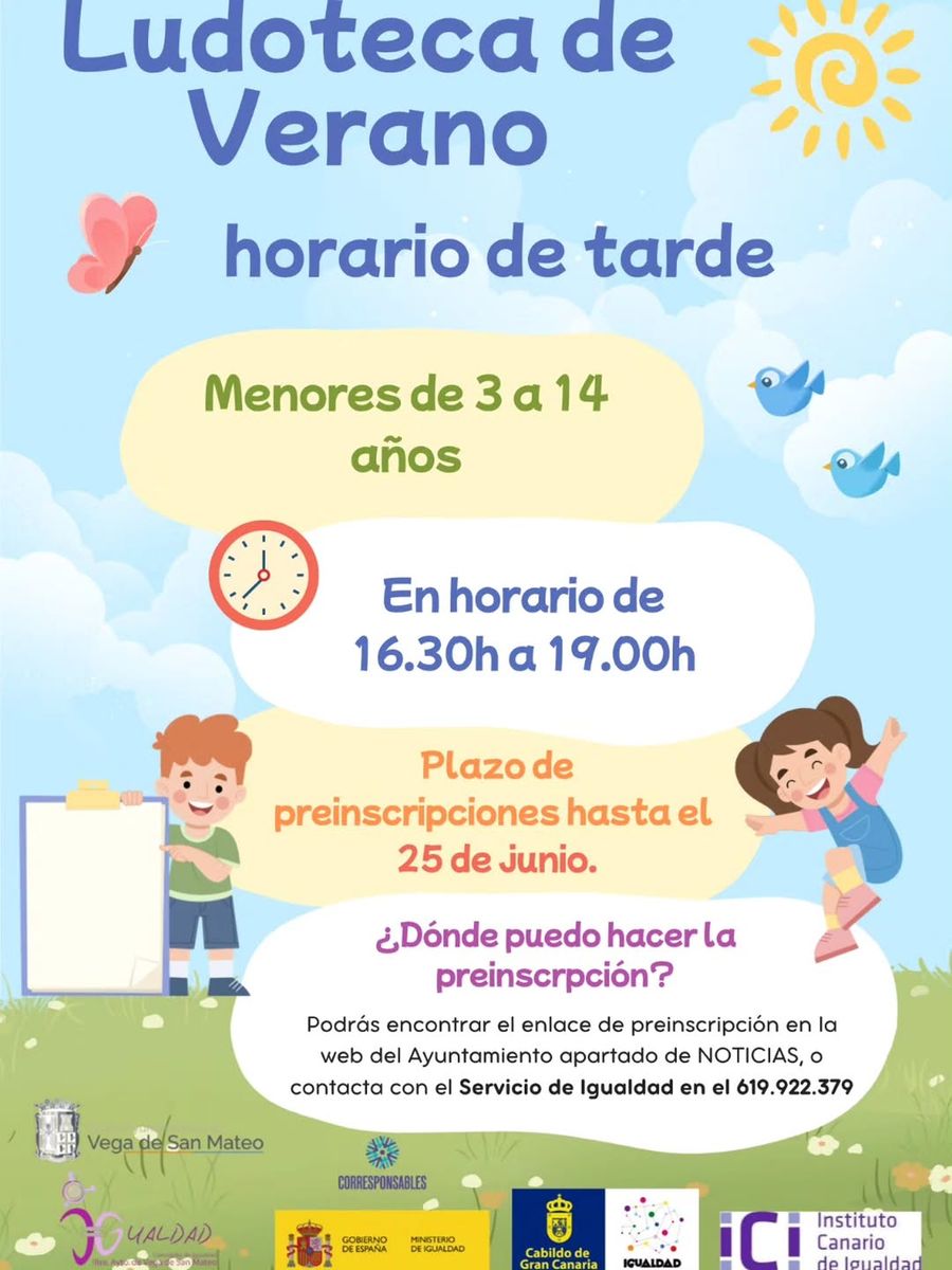 Summer Playroom (Afternoon Schedule)
