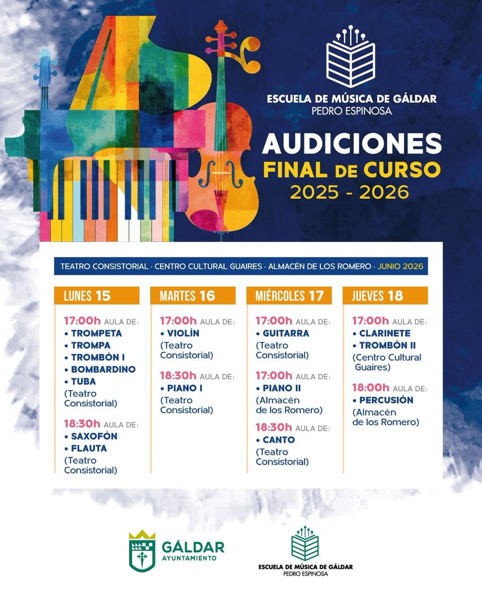 End-of-Year Music Auditions: Singing