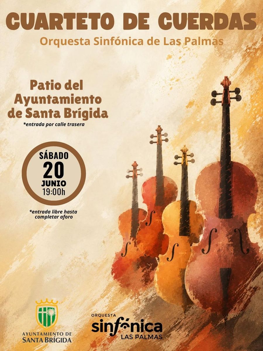 String Quartet Concert in Santa Brígida