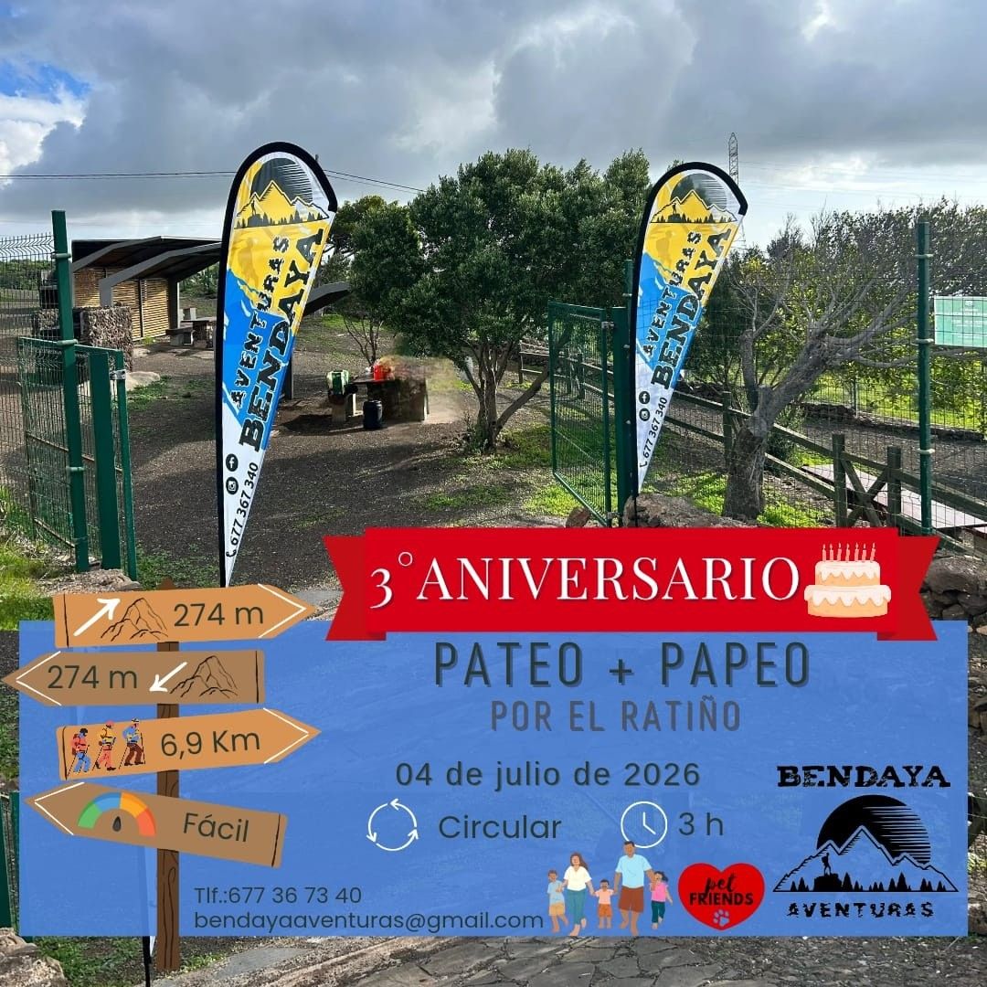 Hike and Shared Picnic – 3rd Anniversary Bendaya Aventuras
