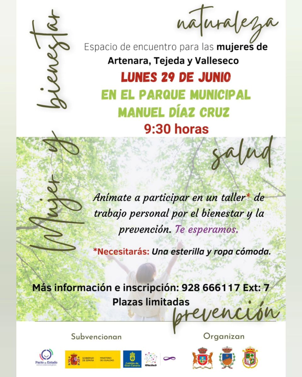 Women and Wellbeing Workshop in Artenara