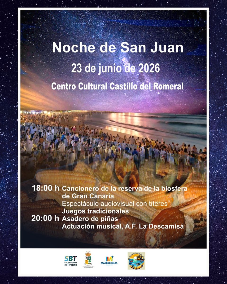 San Juan Night 2026 at Castillo del Romeral