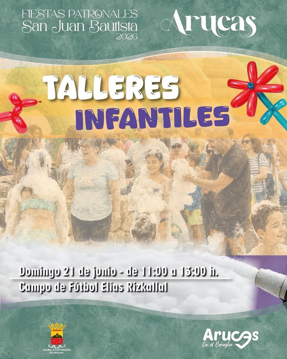 Children's Workshops for San Juan in Arucas