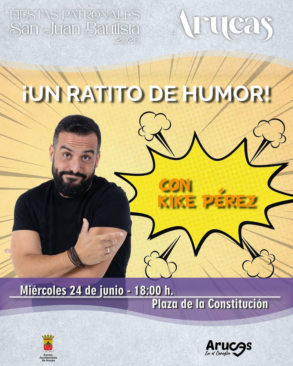 Kike Pérez San Juan Monologue in Arucas
