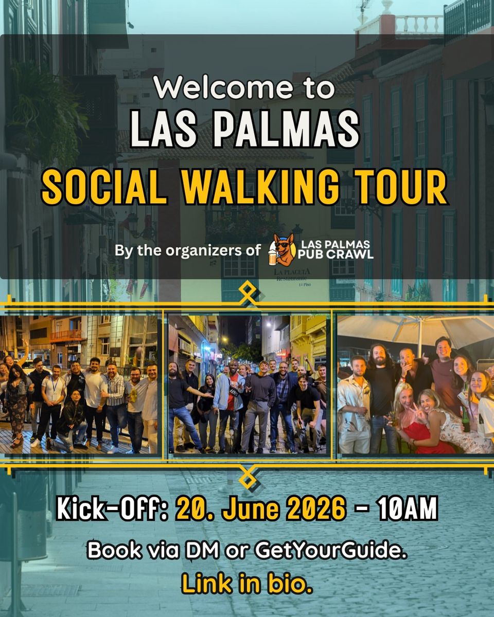 Daytime Social Walking Tour Las Palmas