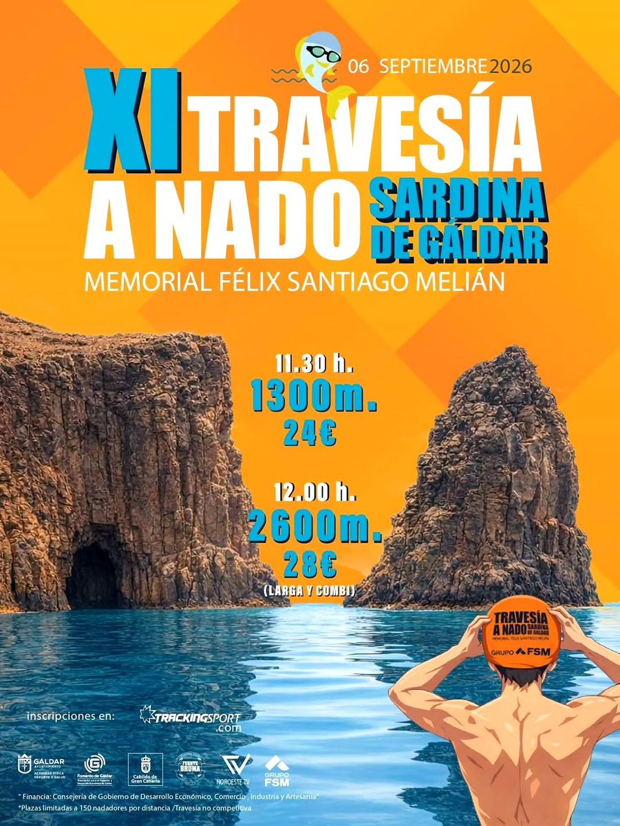 XI Sardina de Gáldar Open Water Swim Memorial Félix Santiago Melián