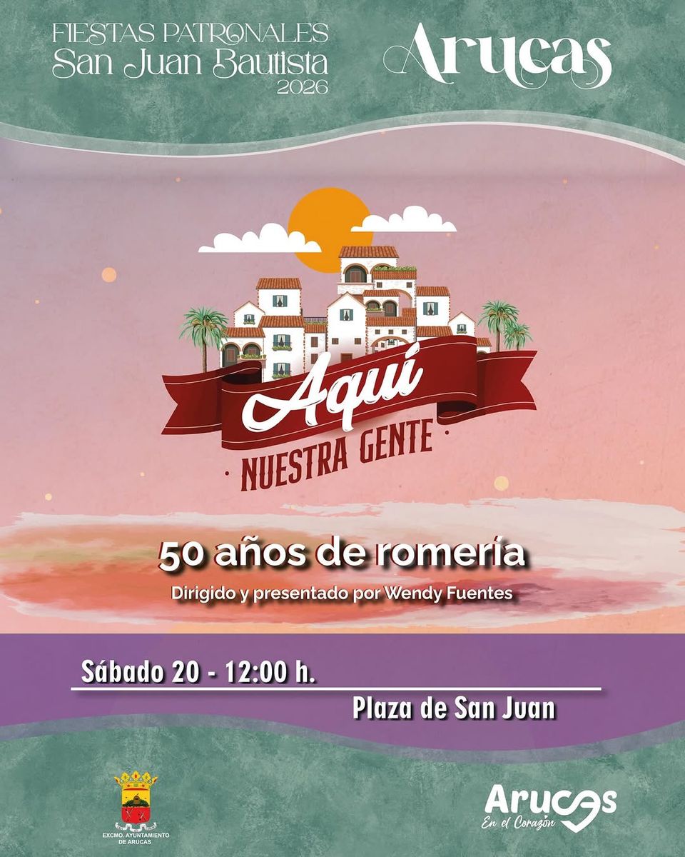 "Aquí nuestra gente" – 50 Years of the Arucas Romería