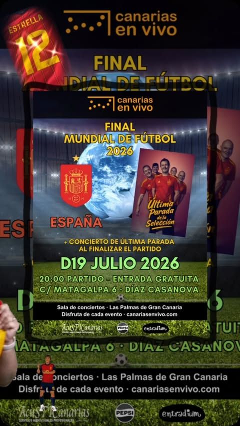 World Cup 2026 Final Screening & Última Parada Concert