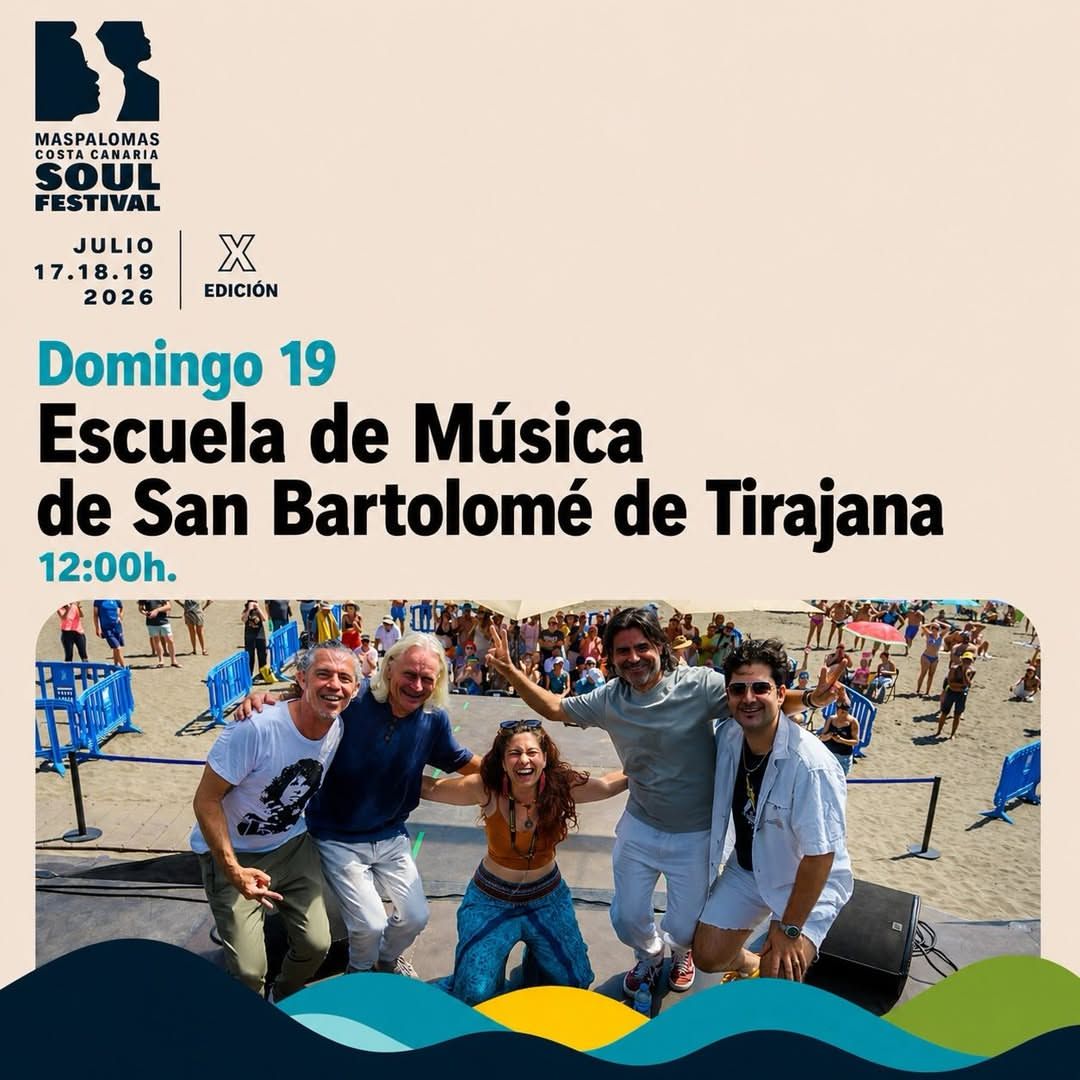 Municipal School of Music Soul Concert at Maspalomas Costa Canaria Soul Festival