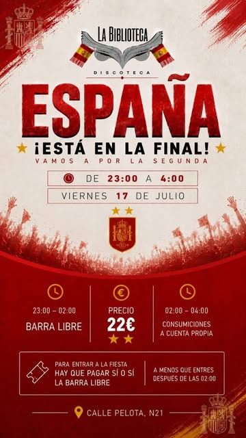 Final Night Party at La Biblioteca de Vegueta