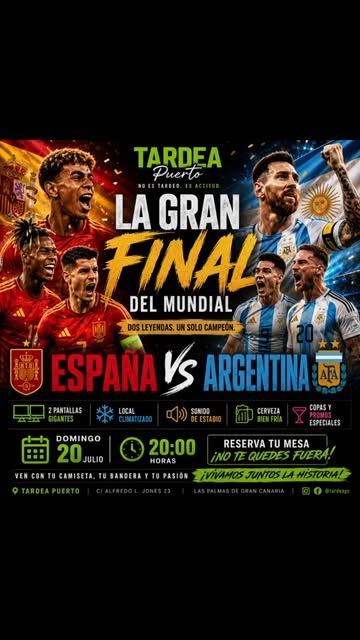 World Cup Final: Spain vs Argentina Screening
