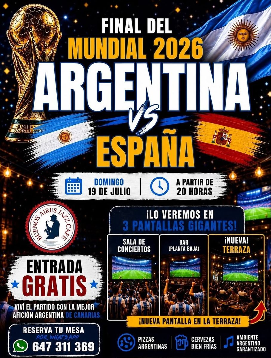 World Cup 2026 Final Screening: Argentina vs Spain