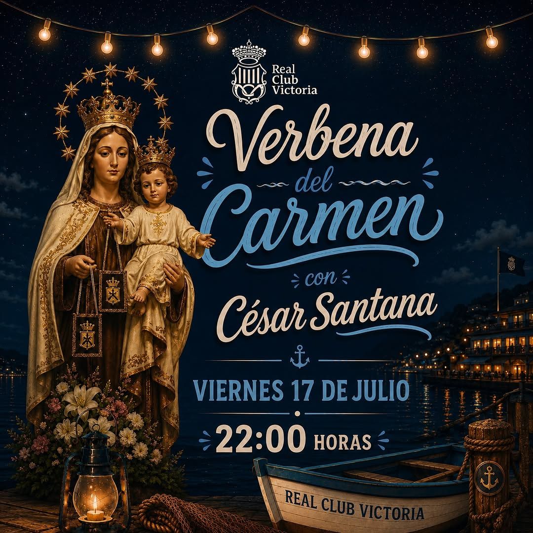 Verbena del Carmen en el Real Club Victoria