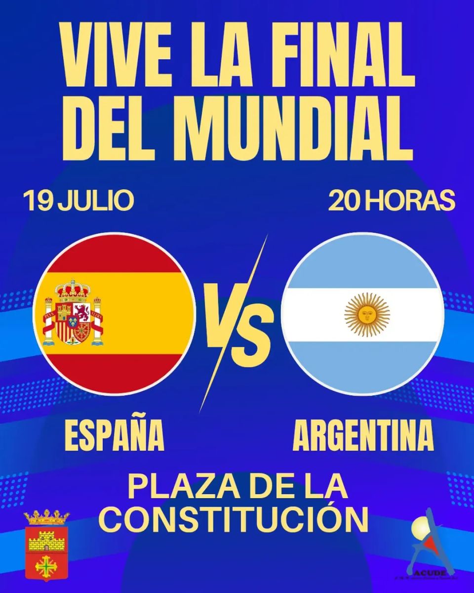 World Cup 2026 Final Screening: Spain vs Argentina in Agaete
