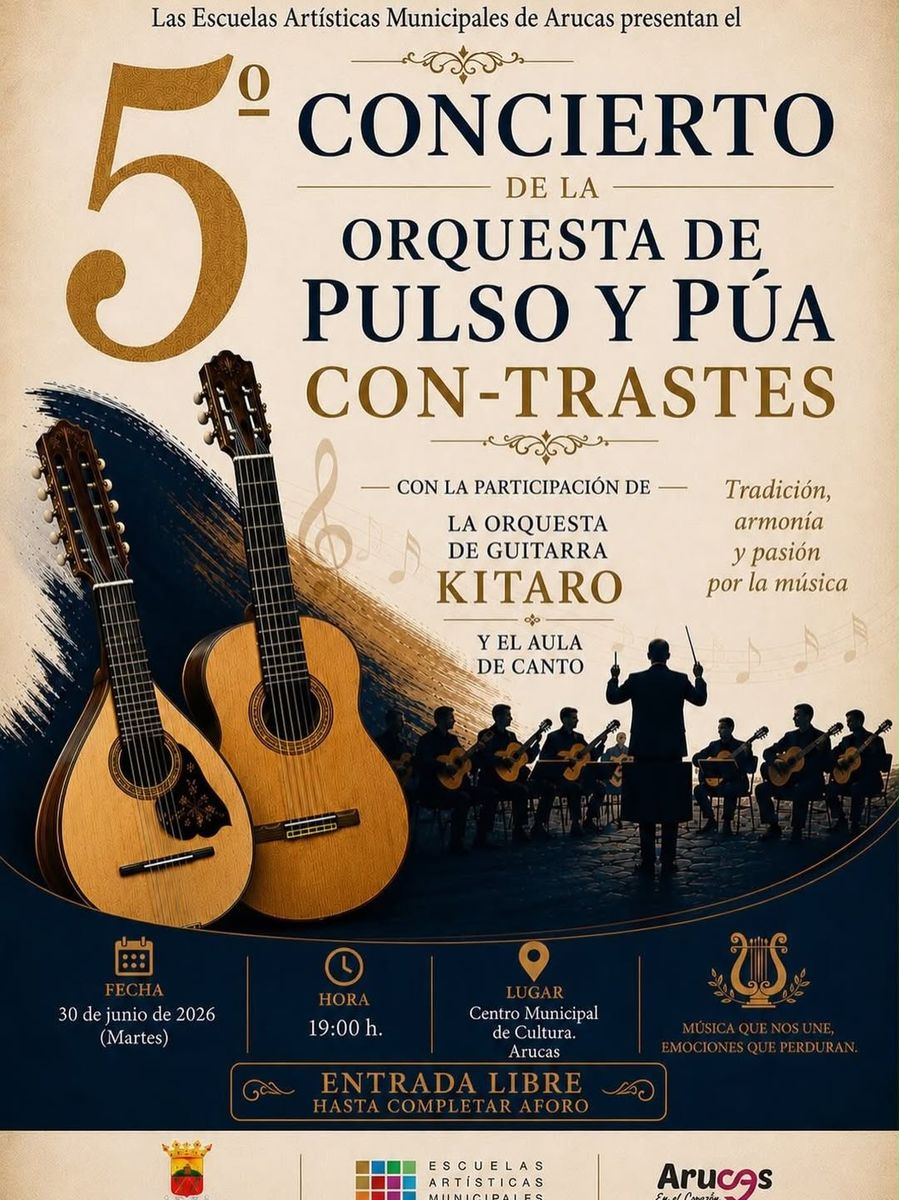 CON-TRASTES: V Concert of the Pulso y Púa Orchestra