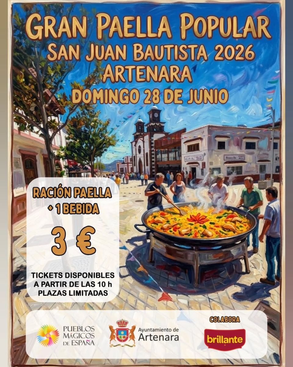 Gran Popular Paella in Artenara