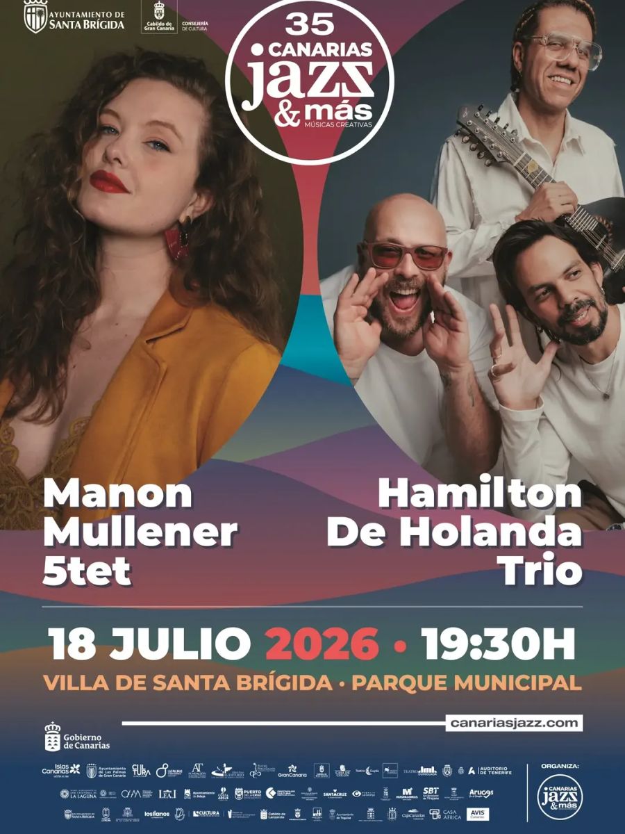 Canarias Jazz & Más: Hamilton de Holanda Trio y Manon Mullener 5tet
