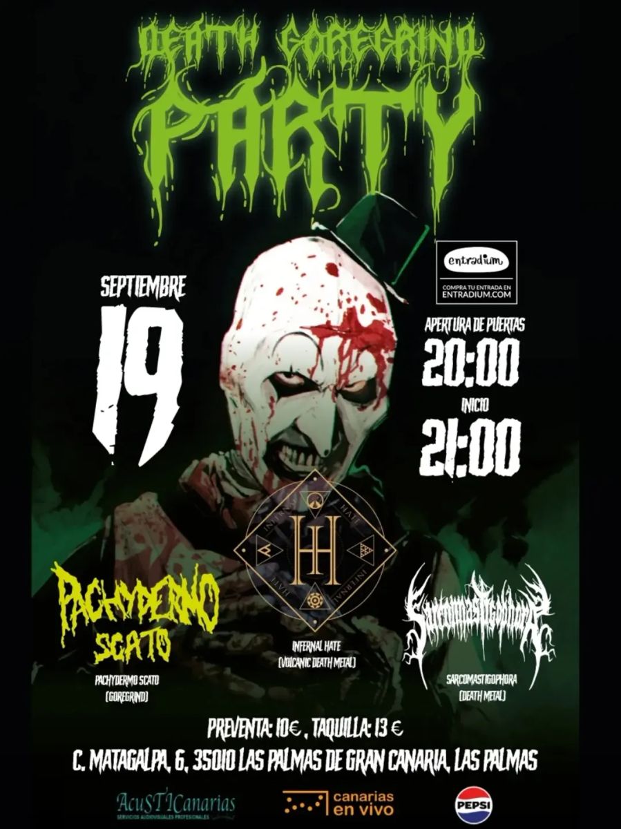 Extreme Metal Night at Canarias En Vivo