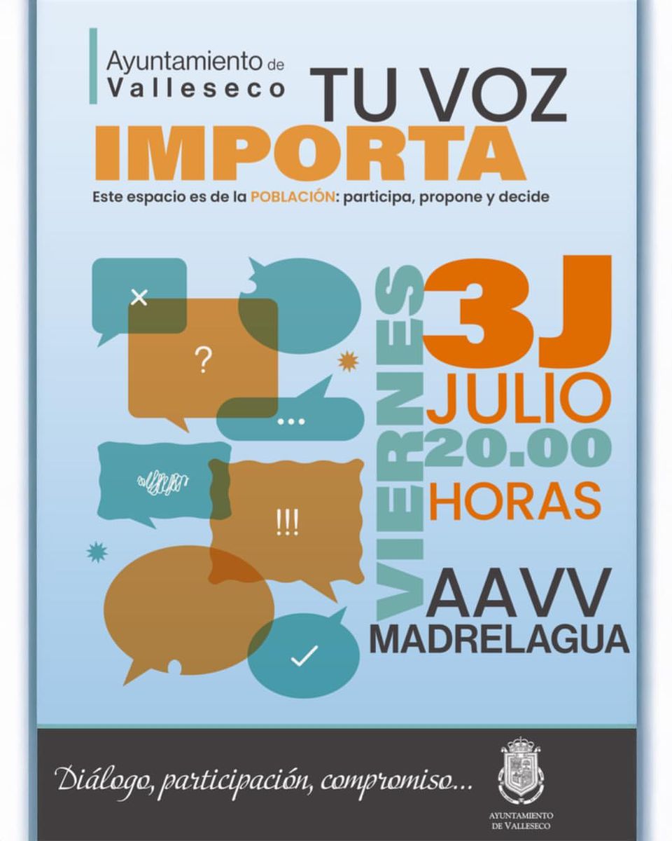 Neighborhood Meeting in Madrelagua