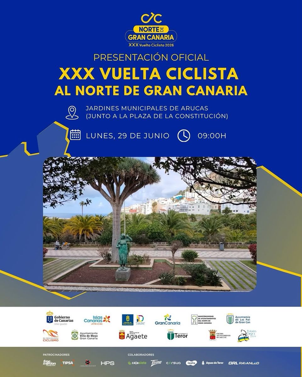Official Presentation of the XXX Vuelta Ciclista al Norte de Gran Canaria