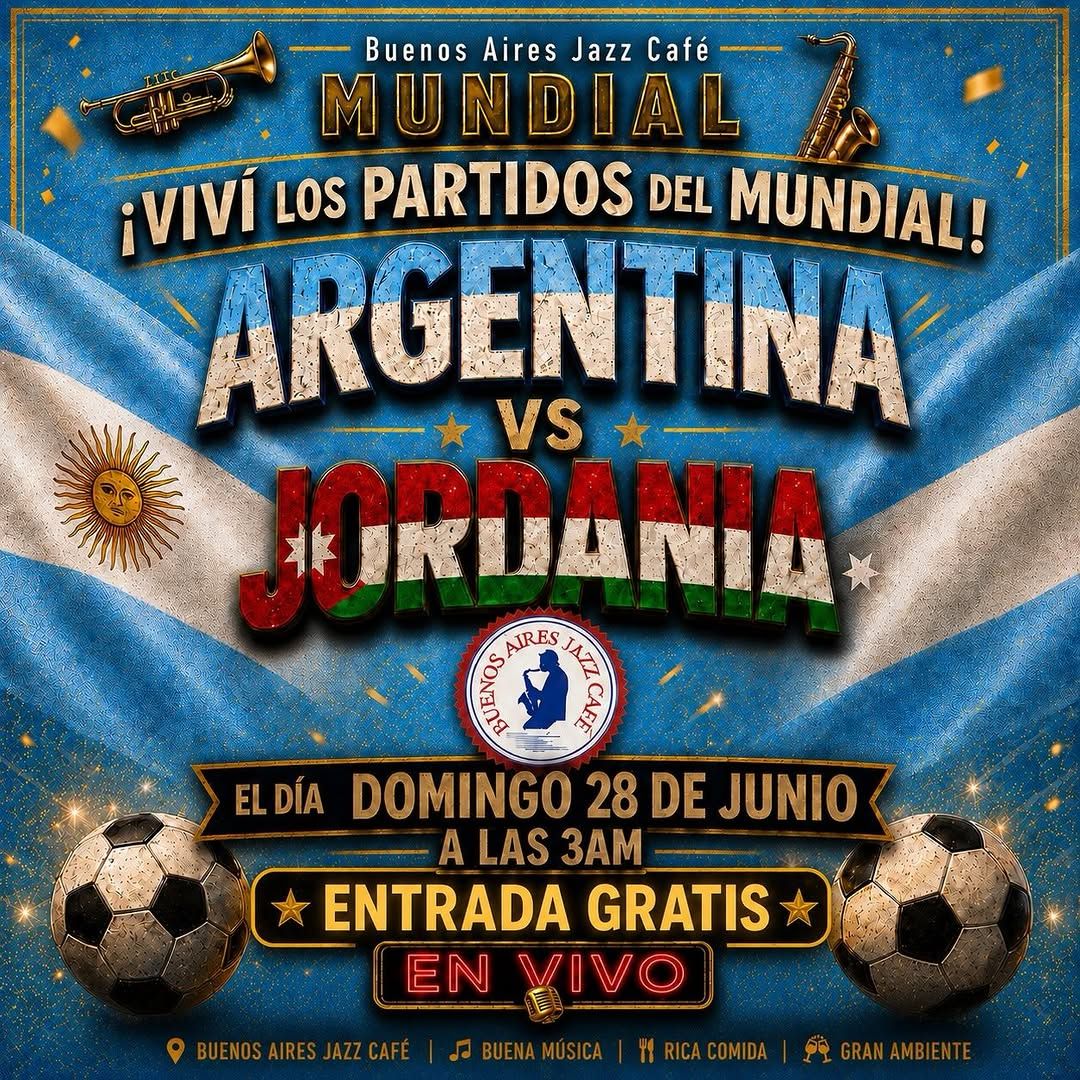 Argentina vs Jordan match screening