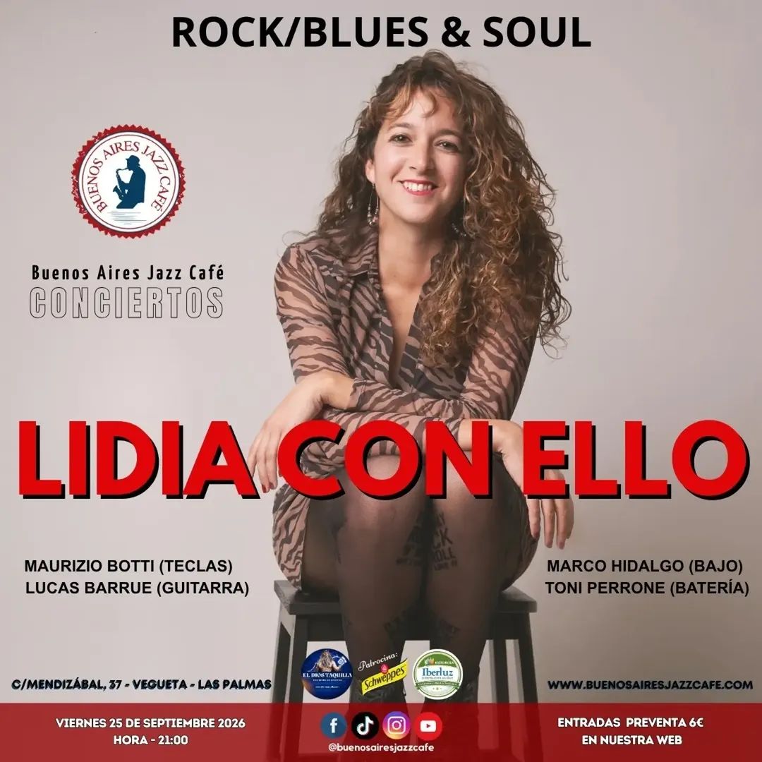 Lidia Con Ello - Rock/Blues & Soul Concert