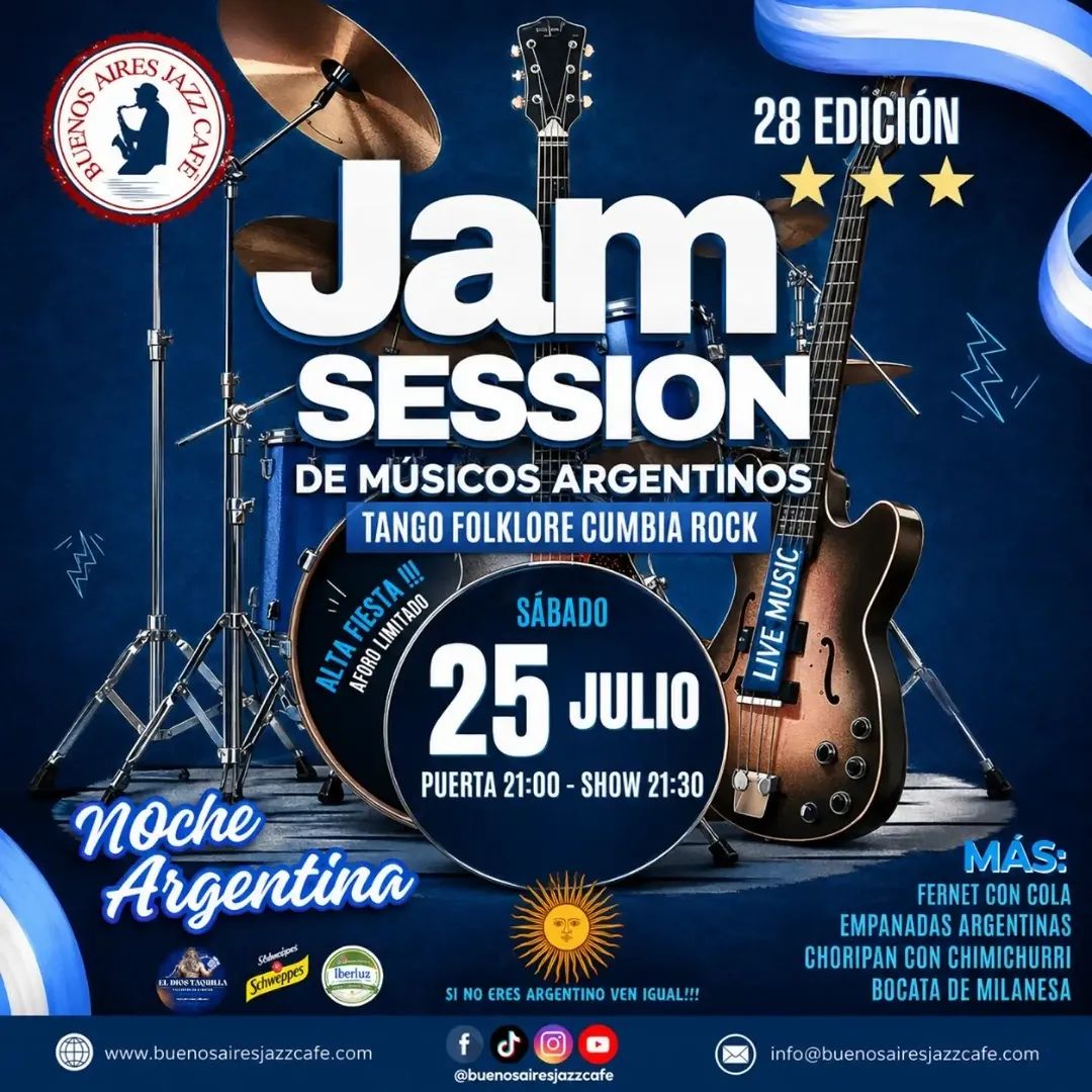 Jam Session de Músicos Argentinos