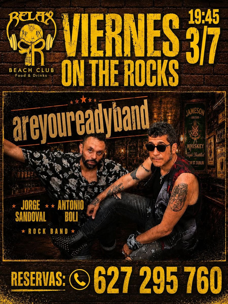 Friday On The Rocks with AreYouReadyBand